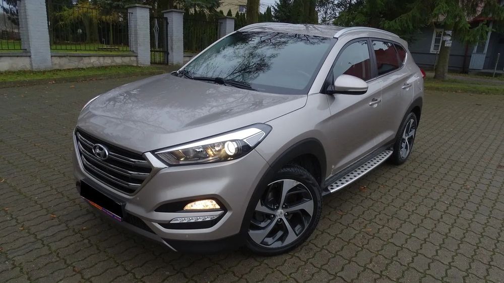 Hyundai Tucson HYUNDAI TUCSON 2,0 DIESEL,skóra,nawi,klima,kamera,czujniki,led ,elektr