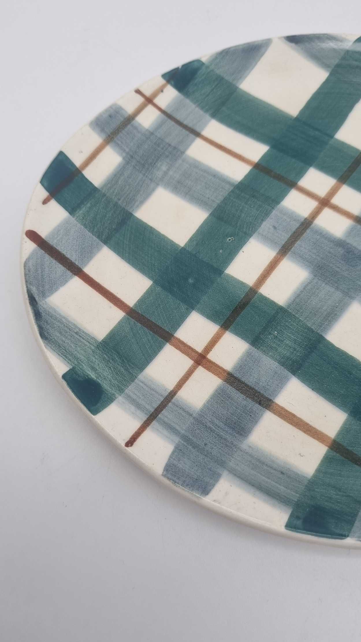 Talerzyk Do Ciasta Włocławek Wzór 628 W. Płażewski Design PRL