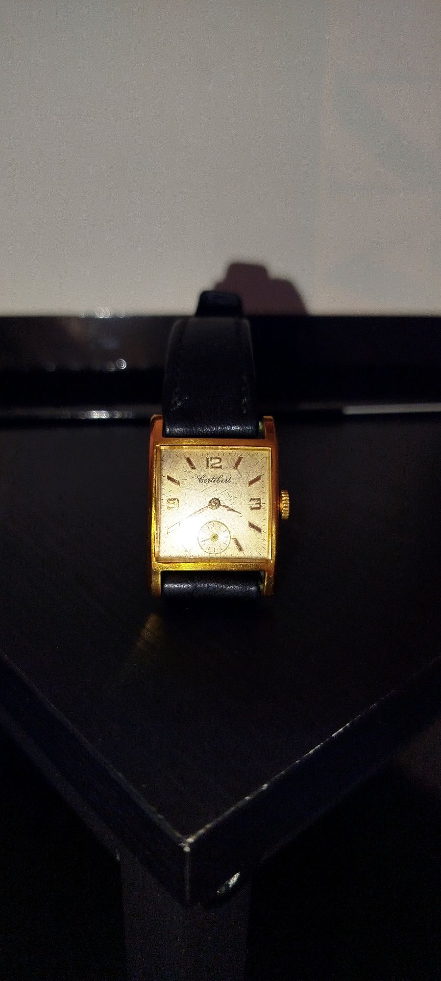 Relógio Cortebert 14k ( Funciona )