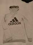 Bluza ADIDAS szara rozmiar 158