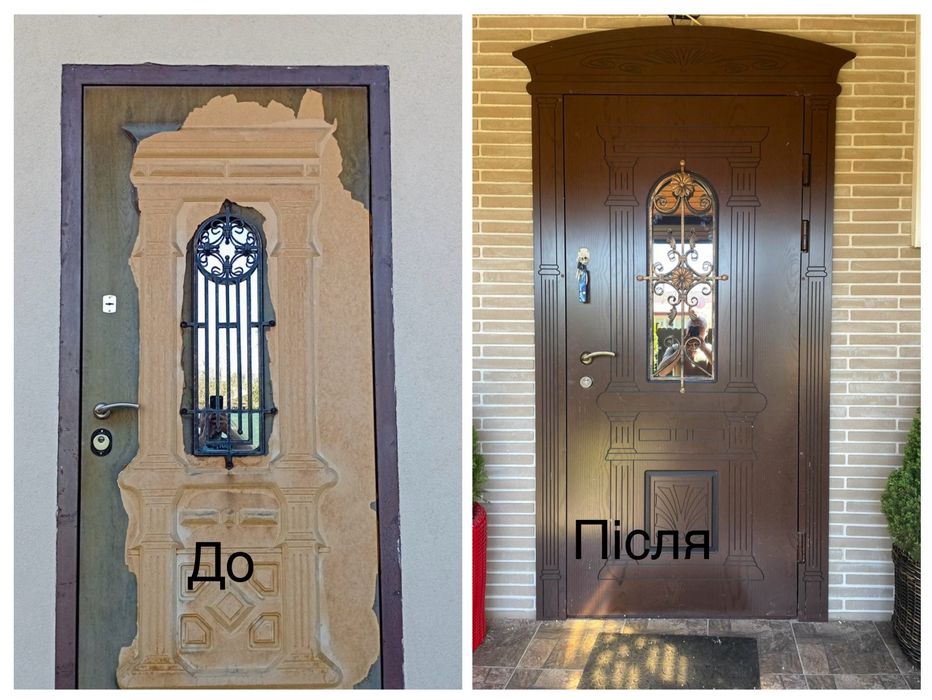 Реставрація вхідних дверей