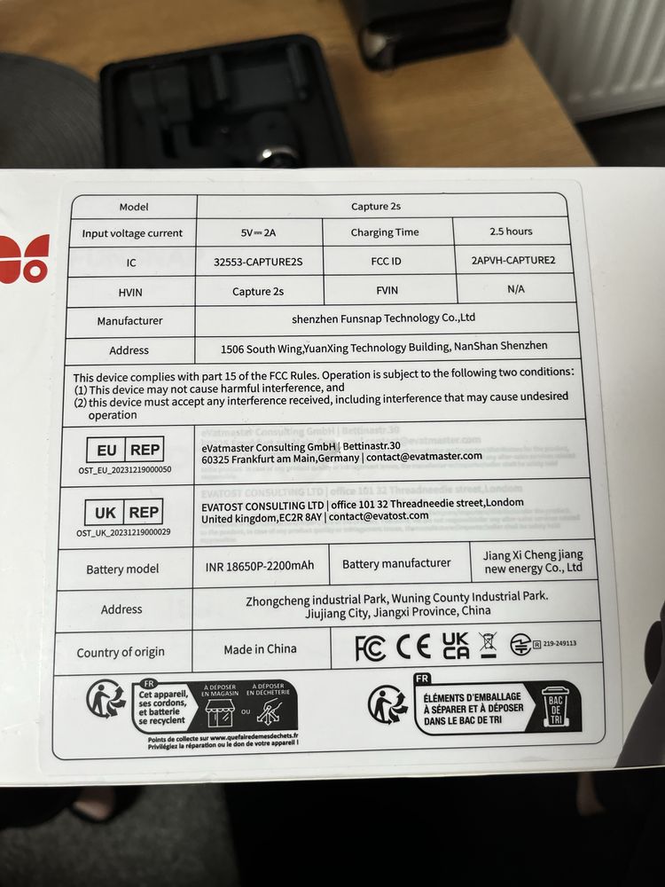 NOWY Stabilizator do telefonu! czysty obraz Capture 2s bluetooth