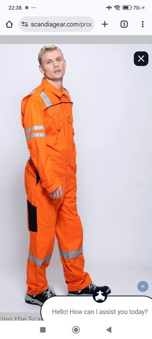 Рабочий морской комбинезон мирового бренда Scandia.