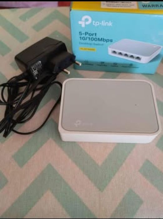 Extensor ethernet de 5 portas Tp-Link
