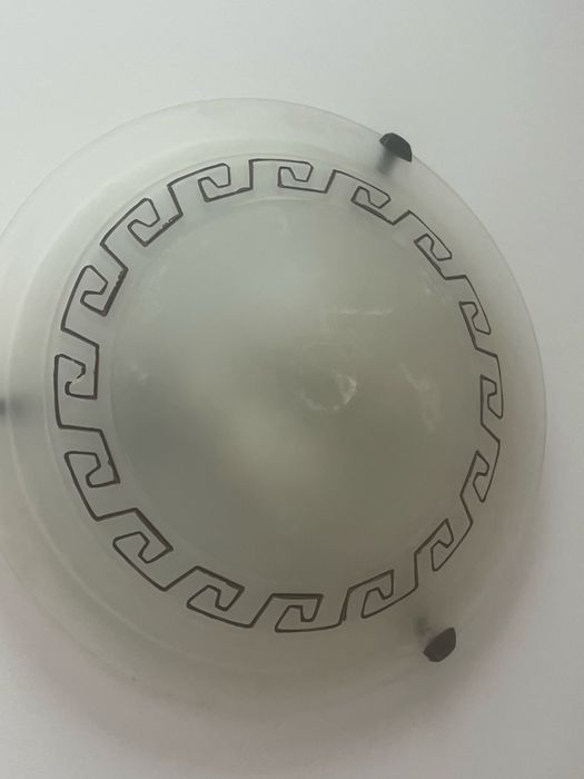 Plafon sufitowy grecki 2 żarówki średnica 40 cm