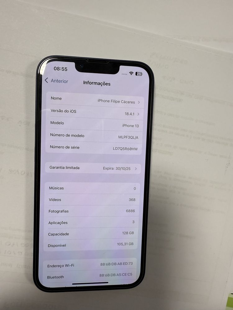 iPhone 13 128GB midnight