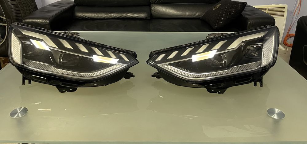 Фара левая правая фары передние Audi A4 b9 B9.5 Matrix led рестайлинг