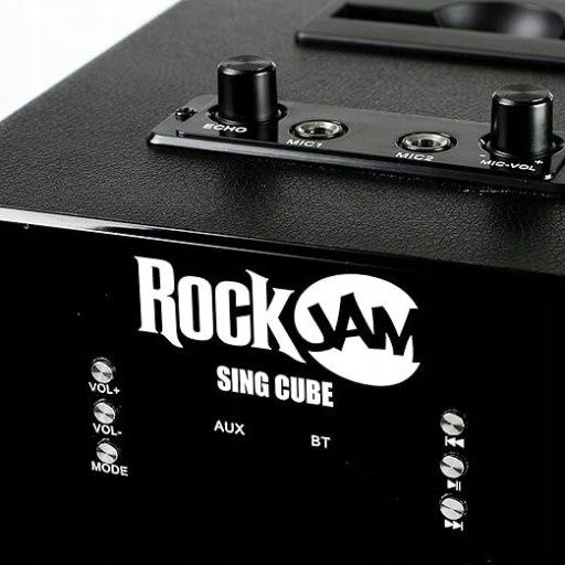 Zestaw do karaoke RockJam SingCube czarny