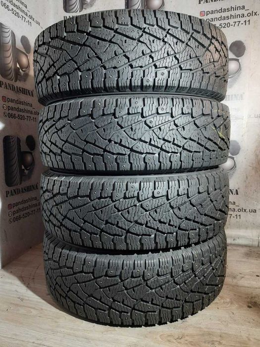 Шини 9мм 205/65 R16C NOKIAN Hakkapeliitta C3 б/у зима склад