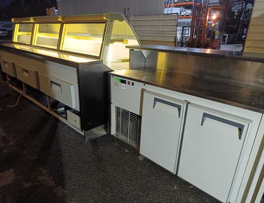 Conjunto vitrine refrigerado +balcão refrigerado JORDÃO - PROMOÇÃO