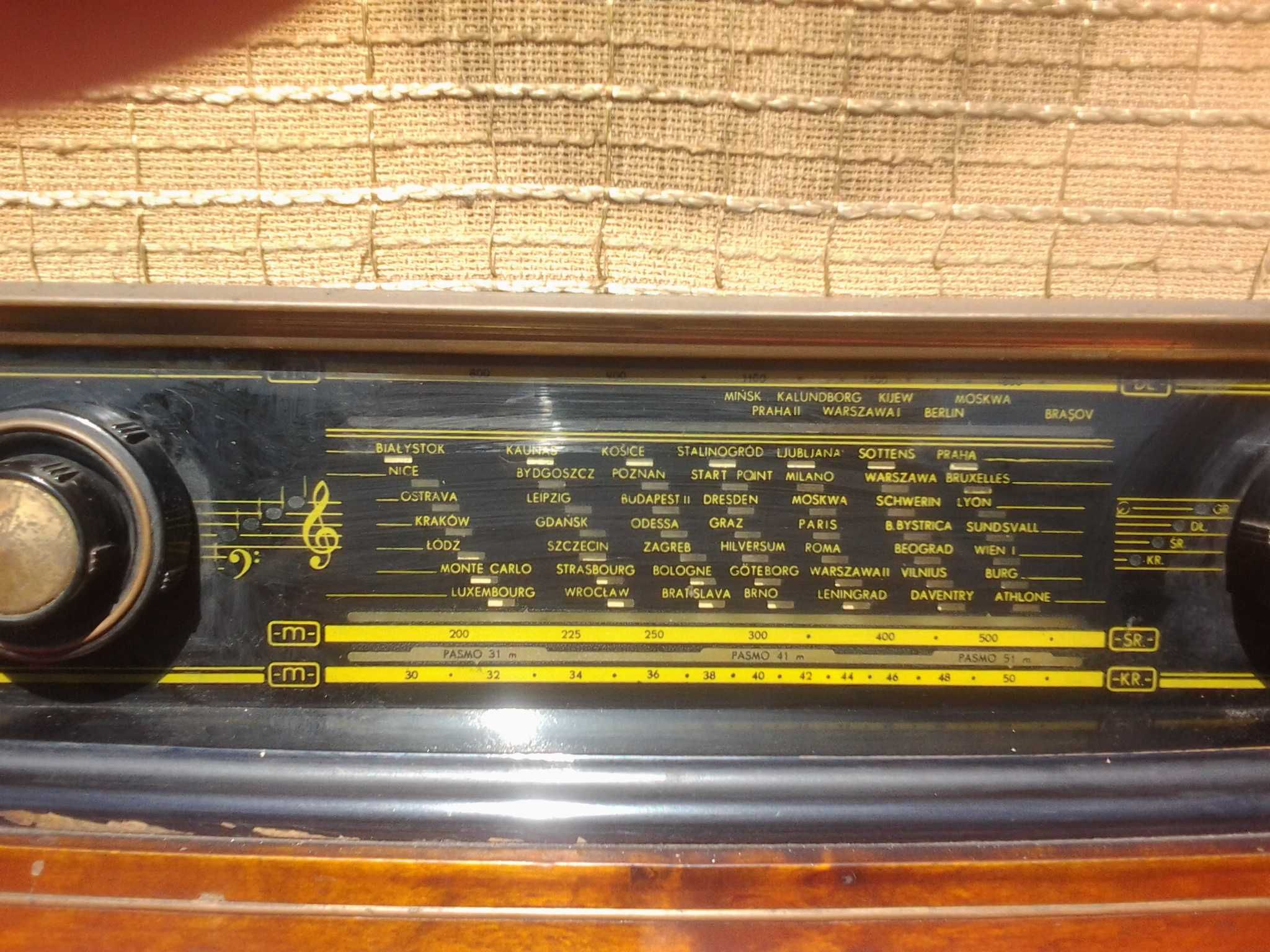 Radio lampowe STOLICA