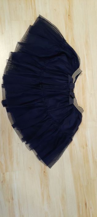 Spódnica tiulowa 122/128 H&M granatowa *wysyłka paczkomatem*