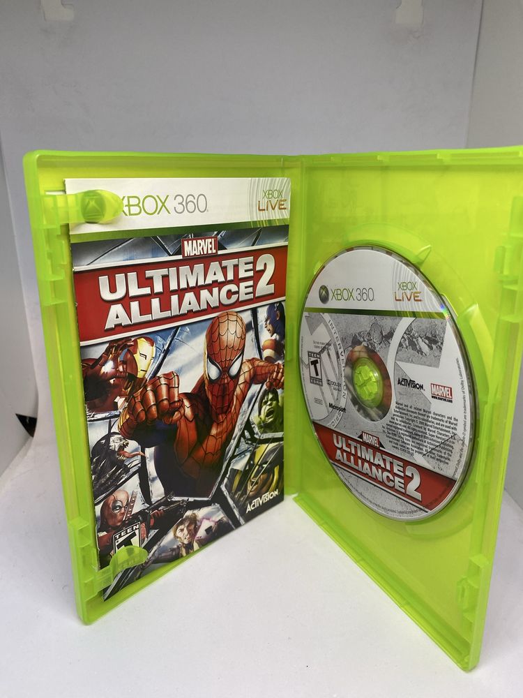 Gra Marvel Ultimate Alliance 2 Xbox 360 pudełkowa NTSC