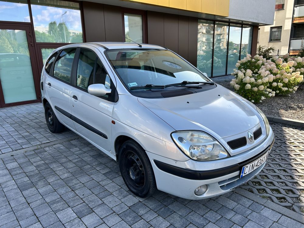 Renault Scenik 1.6 benzyna klima sprawna, HAK, dlugie oplaty !