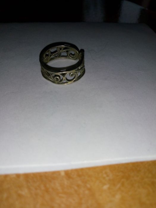 Кольцо филигрань, серьги, броши