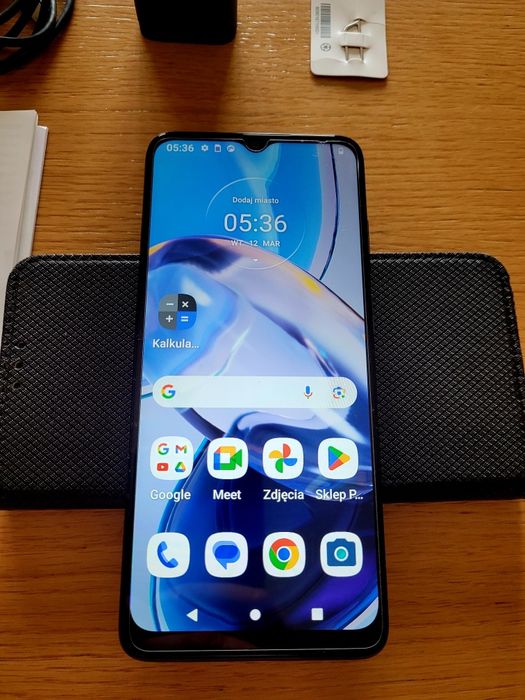 Motorola Moto E22 4/64GB | Stan jak nowy + etui + szkło