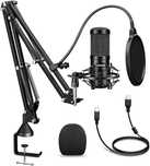 Profesjonalny mikrofon pojemnościowy USB Aokeo Ak-60 192 kHz/24-bit