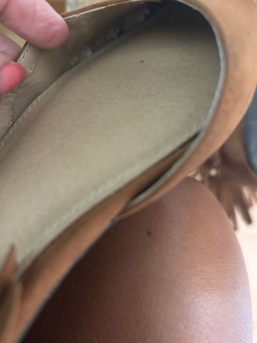 Sapatos camel boho Suitblanco