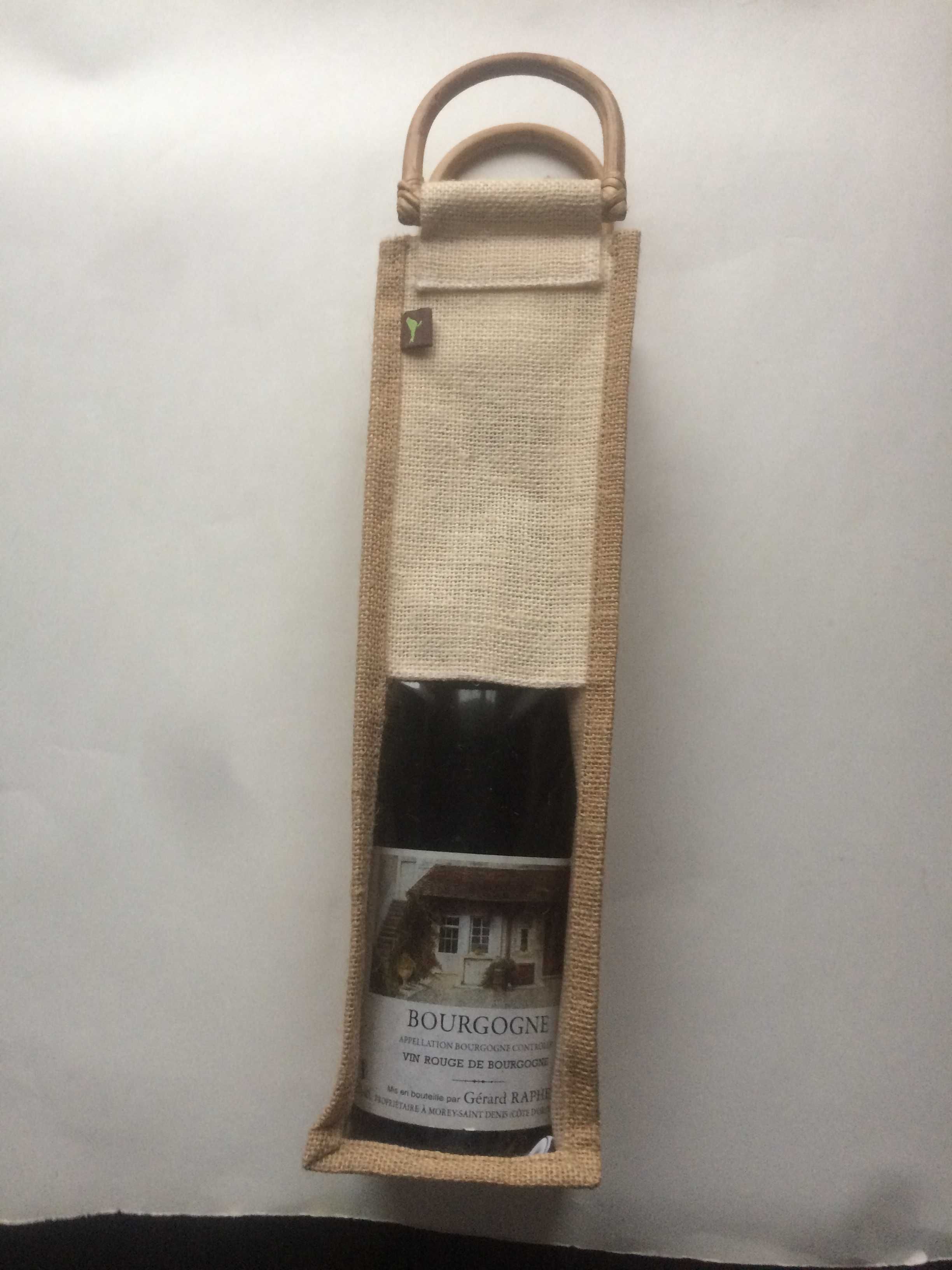 Подарункова  сумка для вина НОВА Інф на фото