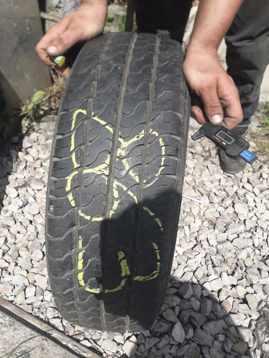 Opona Używana Letnia 215/65R16C DUNLOP ECONO DRIVE 1szt