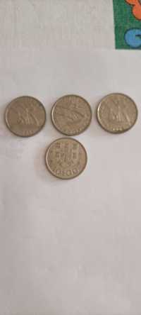 4 moedas de 10$00 todas 1€