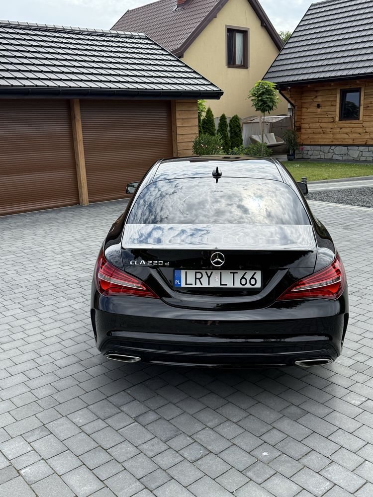 Mercedes-Benz CLA Mercedes CLA 220d AMG Czarny Automat Navi