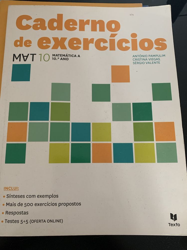 Cederno de exerciçios 10