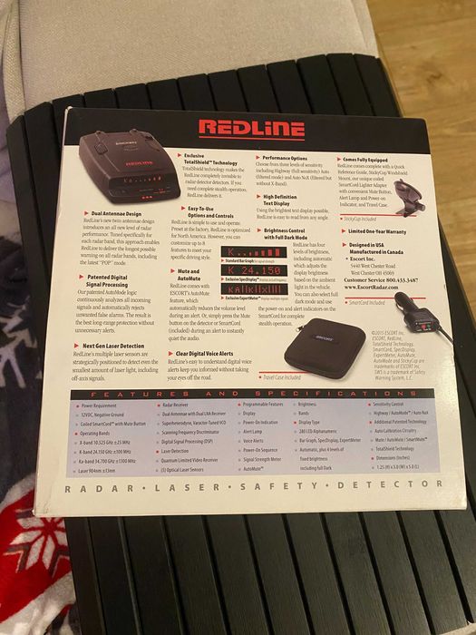 Antyradar - Detektor radarowy Escort Redline