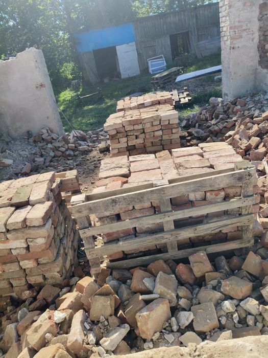 Cegła z rozbiórki, licówka, vintage