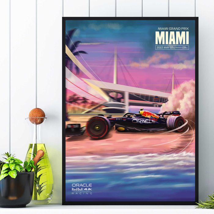 plakat F1, plakat obraz grafika formuła jeden, obraz auto F1 bolid