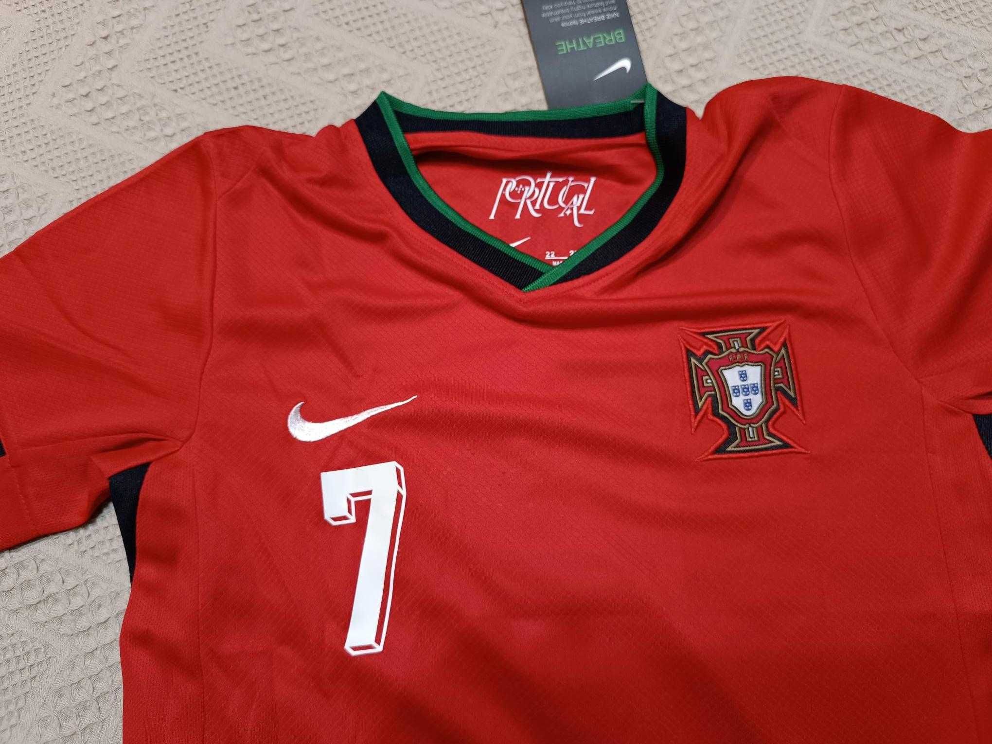 Equipamentos camisolas Ronaldo CRIANÇA | Seleção Portugal