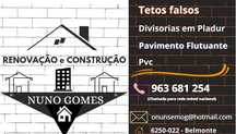 Pladur tetos falsos e divisórias