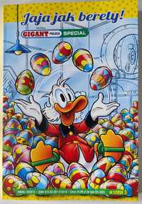 Komiks Gigant Specjal Kaczor Donald Tom1/2024 Jaja jak berety.