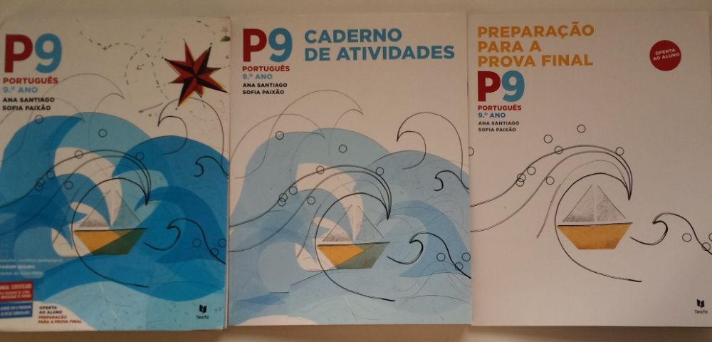 Português 9ºAno (manuais e cadernos de atividades)