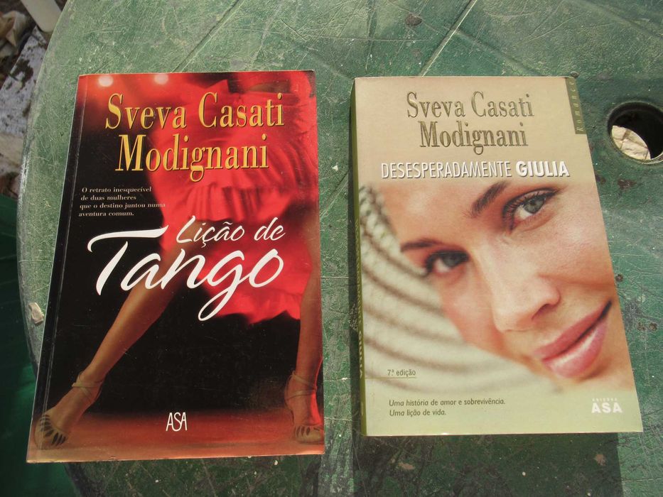 4 Livros da escritora  Sverva Casati Modignani  (cada)