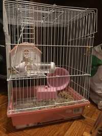 gaiola de hamster completa + ração