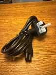 Kabel zasilający z wtyczką brytyjską (GB) - nowy