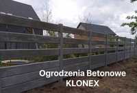 PRODUCENT Nowoczesnych Ogrodzeń Betonowych KLONEX