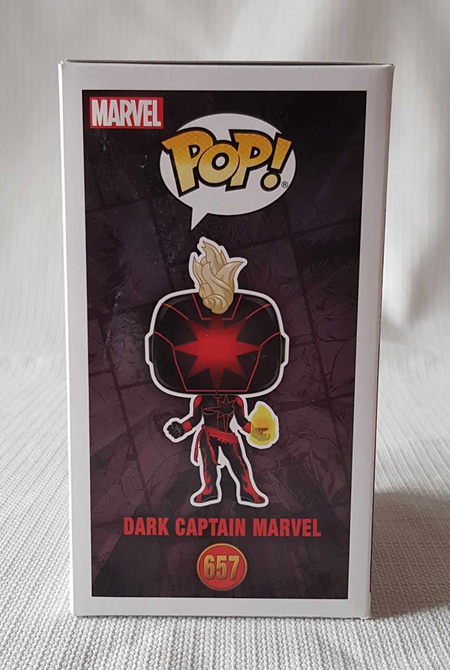 FUNKO POP Dark Captain Marvel 657#
