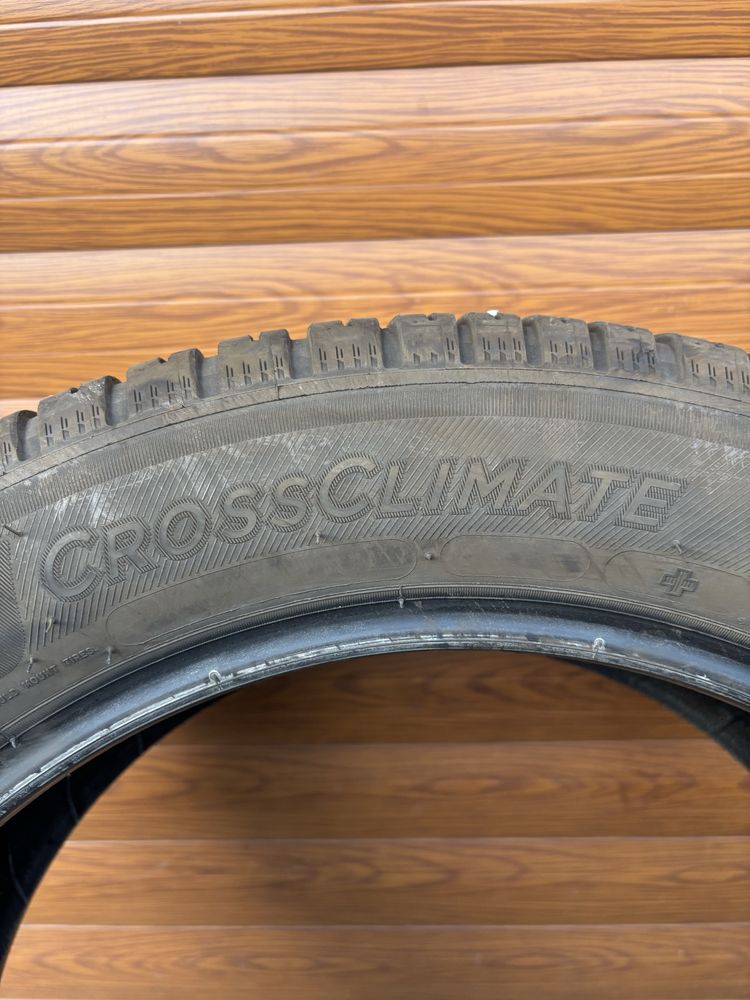 215/55/17 Michelin 2 opony całoroczne 6.37mm 2022r wysyłka!