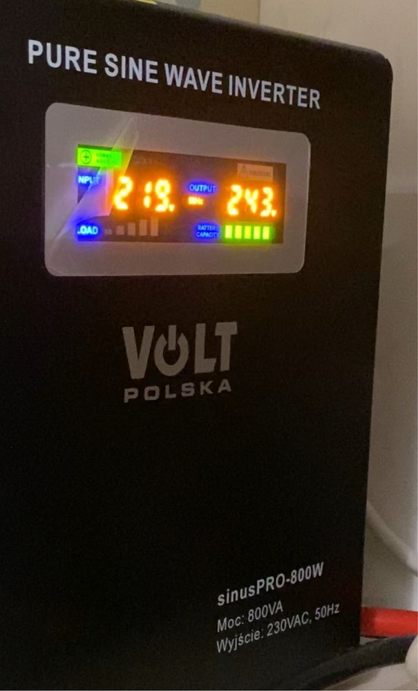 ДБЖ інвертор Volt Polska 800w + AКБ 100 а/ч