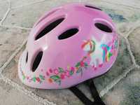 Kask rowerowy Lazer dziewczynka