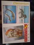 Puzzle 3x1000 elementów zwierzęta