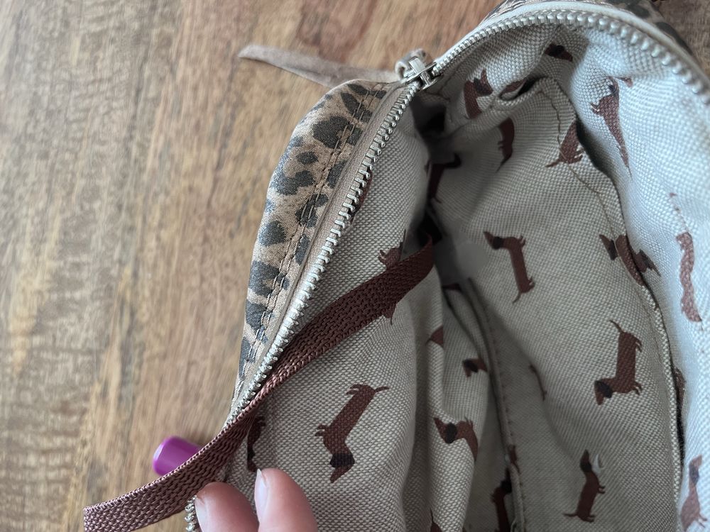 Nerka Traveller Nubuk leopard Zuzia Górska