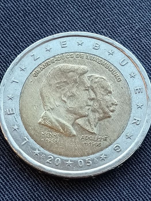 Moeda € 2 Luxemburgo 2005