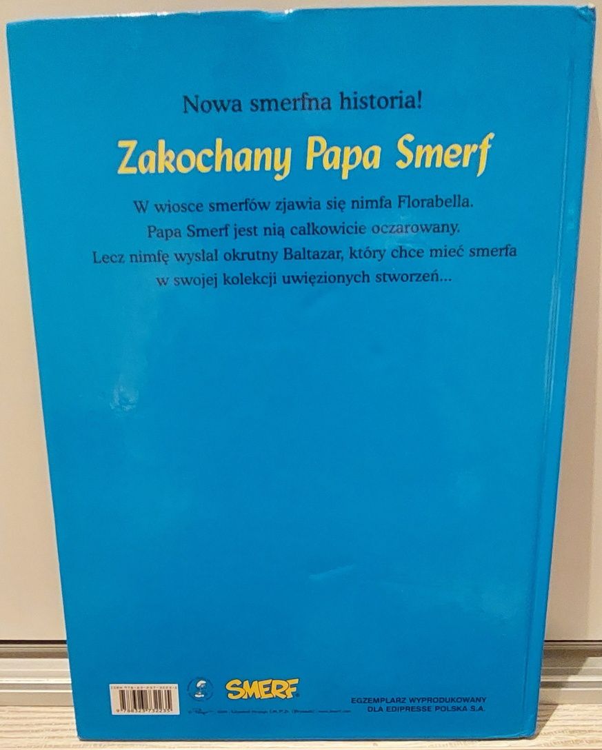 Książka "Zakochany Papa Smerf"