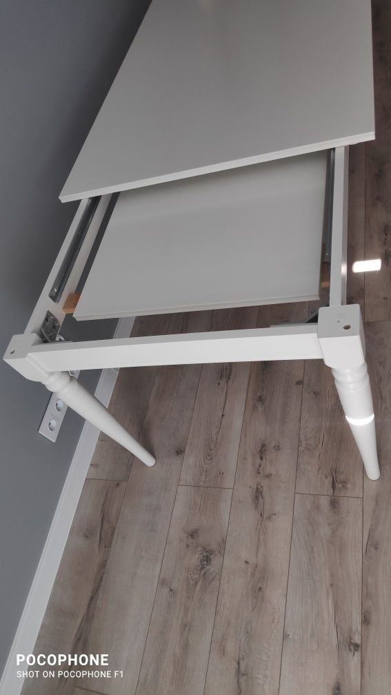 Stół IKEA INGATORP biały rozkladany