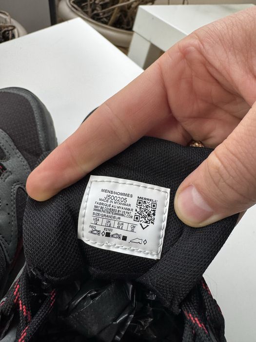 Merrell Gore-Tex кросівки розмір 11.5us 45.5(29.5см)