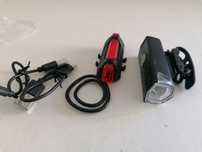 Luzes para bicicleta recarregável, Novas.