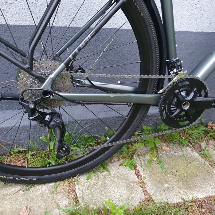 Gravel, GRX, Cube nuroad pro. Rozmiar L, turystyk, bagażnik